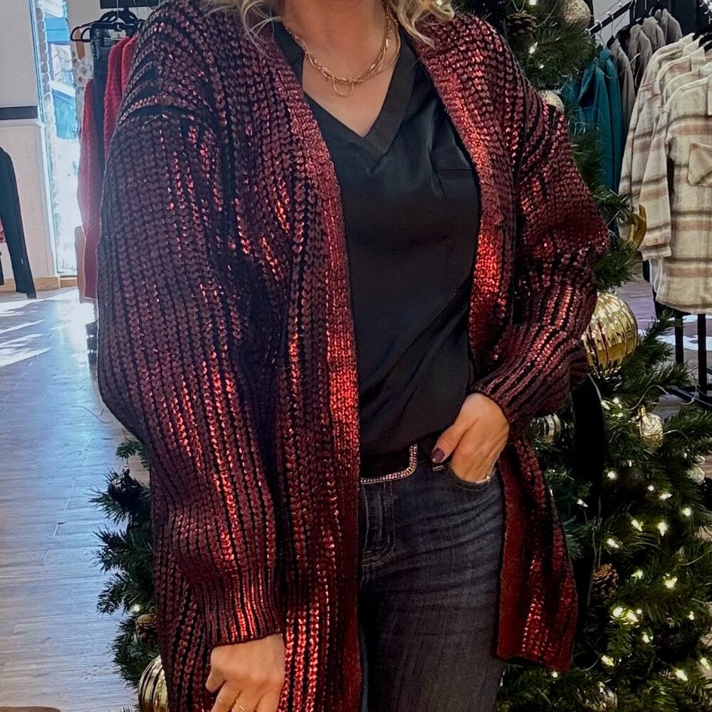 Metallic Sweater
